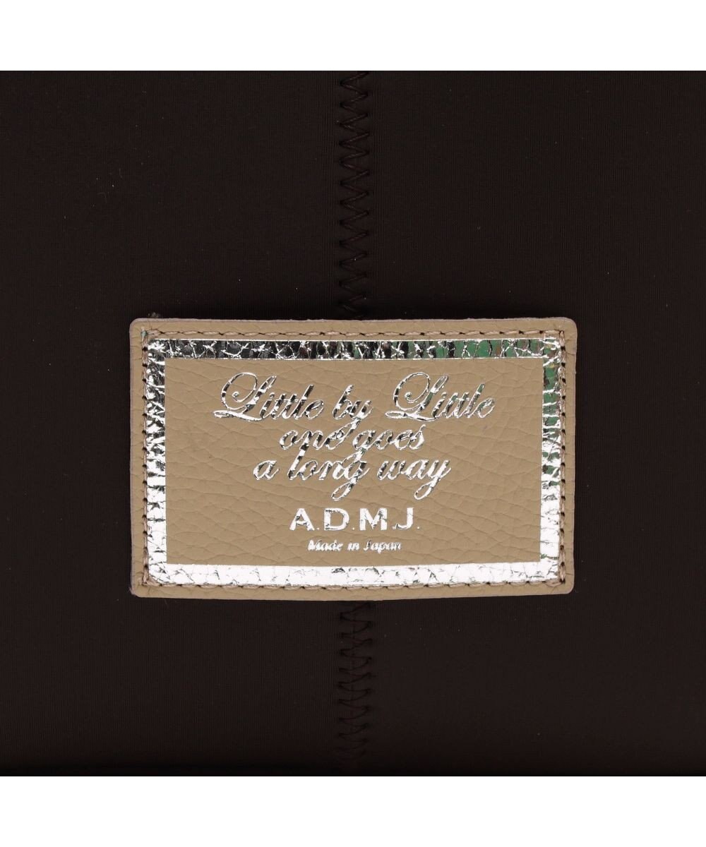 A.D.M.J. 【A4収納可】【魔法のように軽い】マジックライト/コード刺しゅうトート34cm 