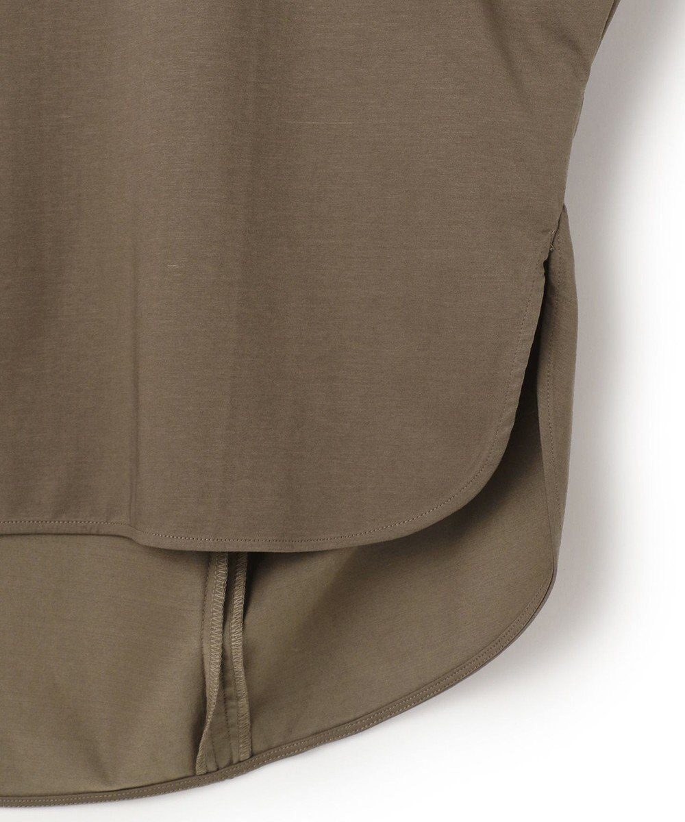 ICB 【洗える】タイプライタージャージー 8分袖ドルマンスリーブカットソー 