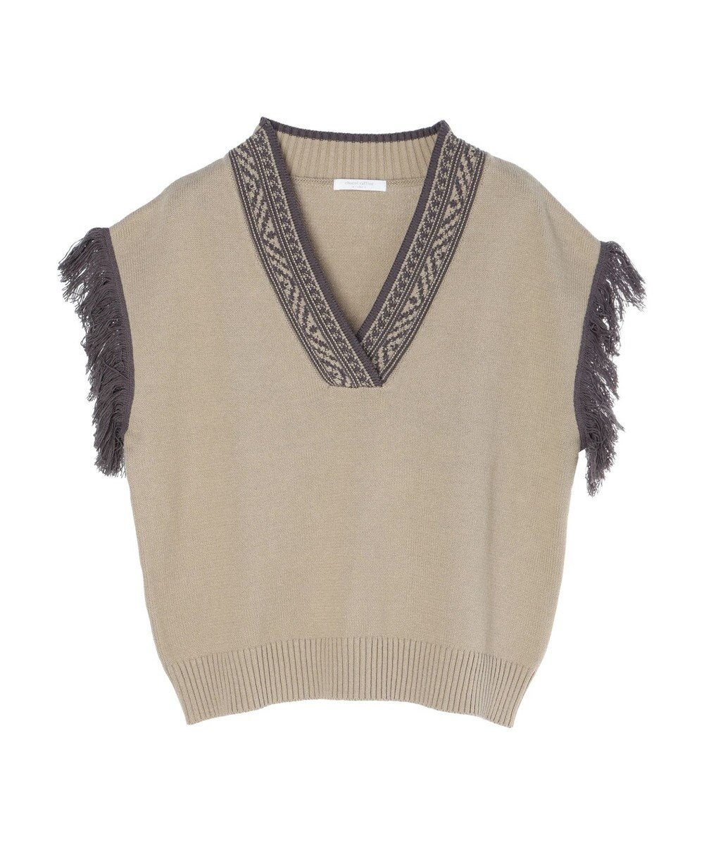 Green Parks フリンジベスト 