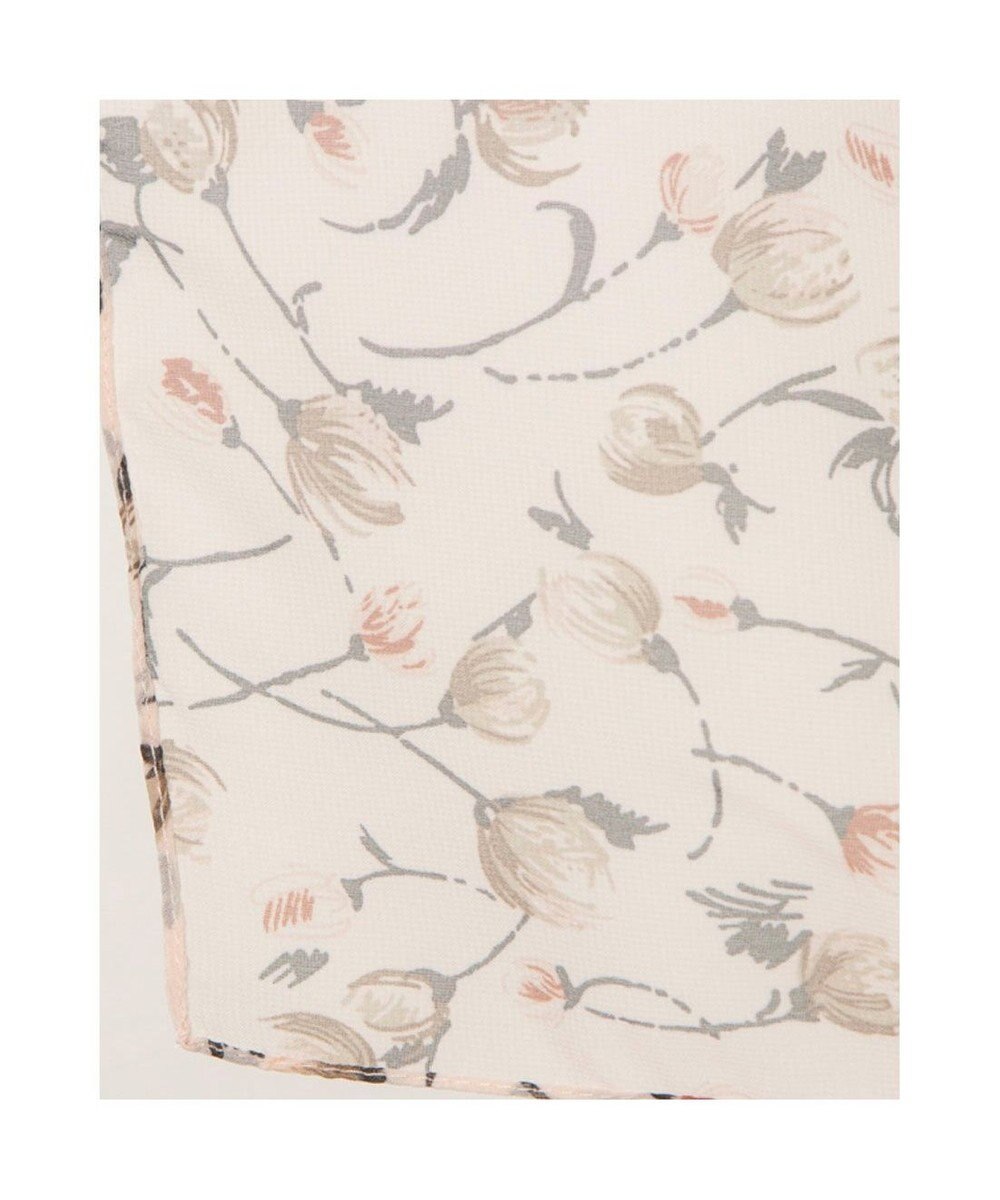 UNBILLION カシュネ cache nez / 花柄シフォンスカーフ 