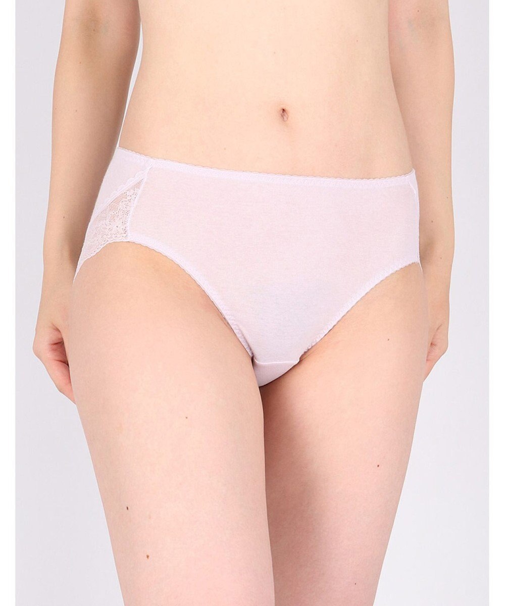 Wing ショーツ 【綿の贅沢オーガニック】 オーガニックコットン混 はきこみ丈ふつう EC2110 ウイング／ワコール 