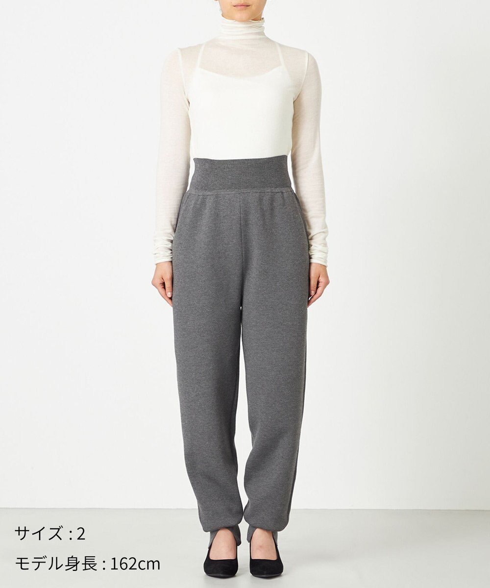 NAVE 【ReNAVE・洗える】スムースニット パンツ 