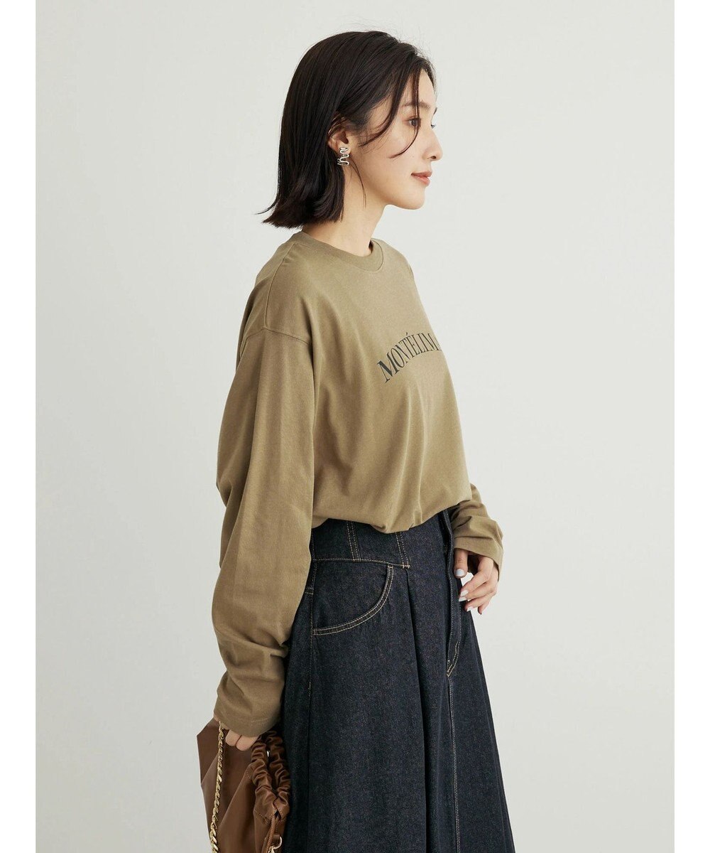 Green Parks オーバーサイズロゴチュニック 