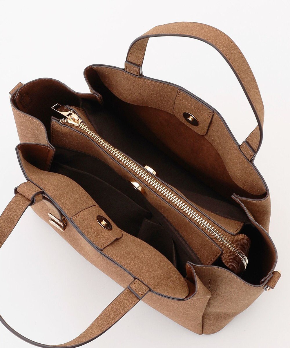 LA BAGAGERIE 【MONICA】ボウタイリボンハンドバッグ 