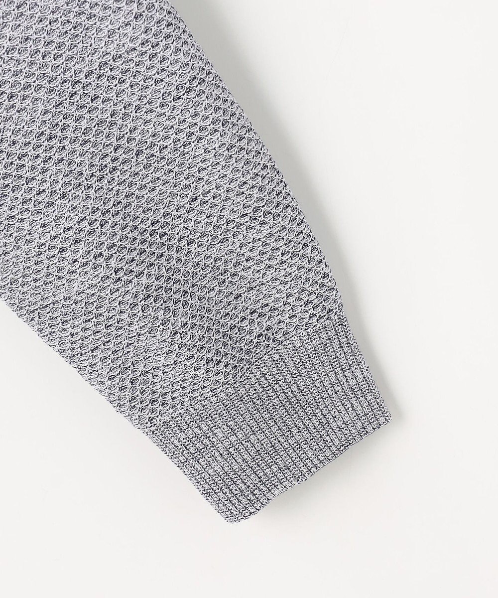 JOSEPH ABBOUD 【イタリア糸×エコ素材・通気性・軽量】スラブギマ×和紙 ニット ブルゾン 