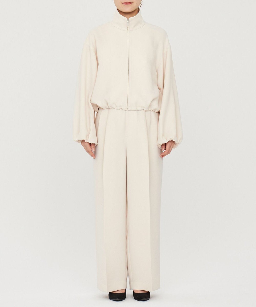 uncrave 【防シワ・洗濯機洗い可】ウォッシャブルダブルクロス トラックジャケット（uncrave STANDARD） 