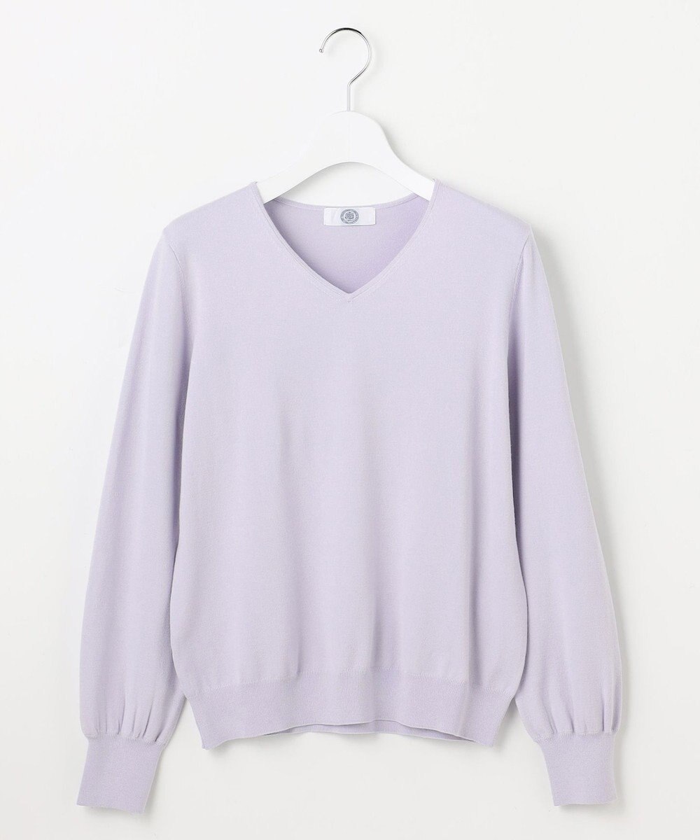 J.PRESS LADIES 【人気のため新色追加】PRINCE Vネック ニット 