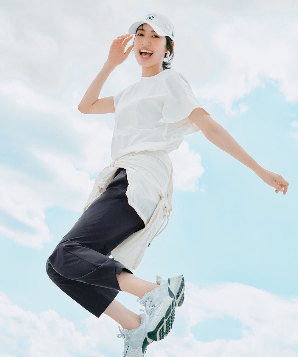 UNFILO フレアスリーブ Tシャツ 