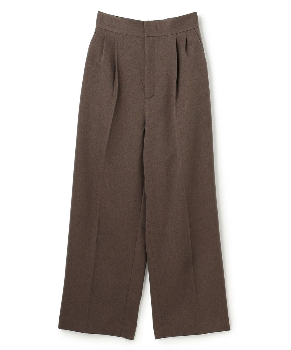 uncrave プルーフウールライクツイル ワイドパンツ 