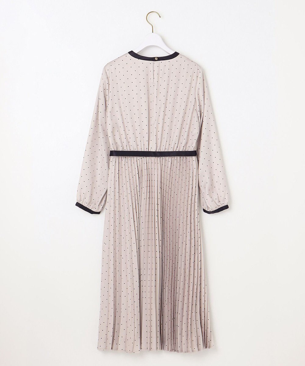 ANY SIS L 【2WAY】バイカラープリーツ ワンピース 
