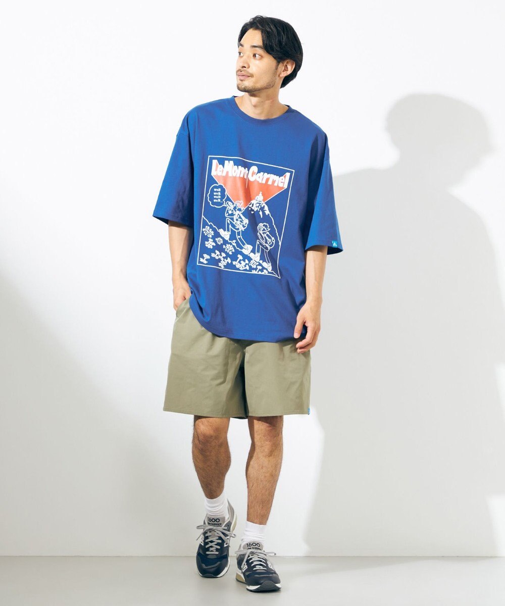SHARE PARK MENS 【UNISEX】UVカット アートコラボTシャツ〈HIKING〉 