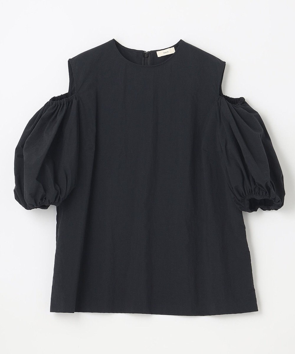 NAVE 【Nave　撥水機能・UVカット・透湿・接触冷感】ナイロンワッシャー ブラウス 