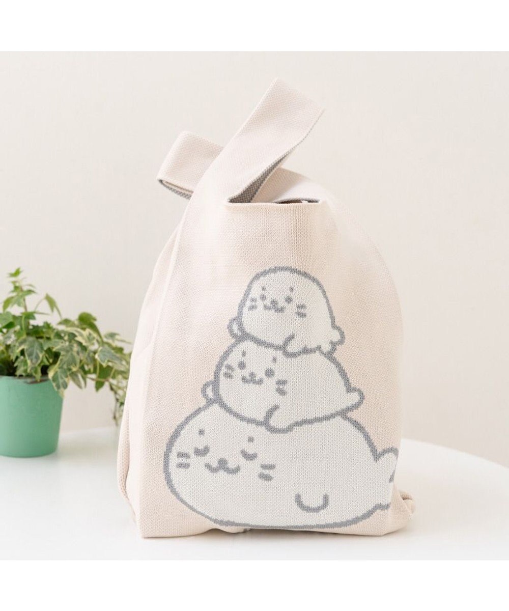 Mother garden しろたん ニット マルシェバッグ 