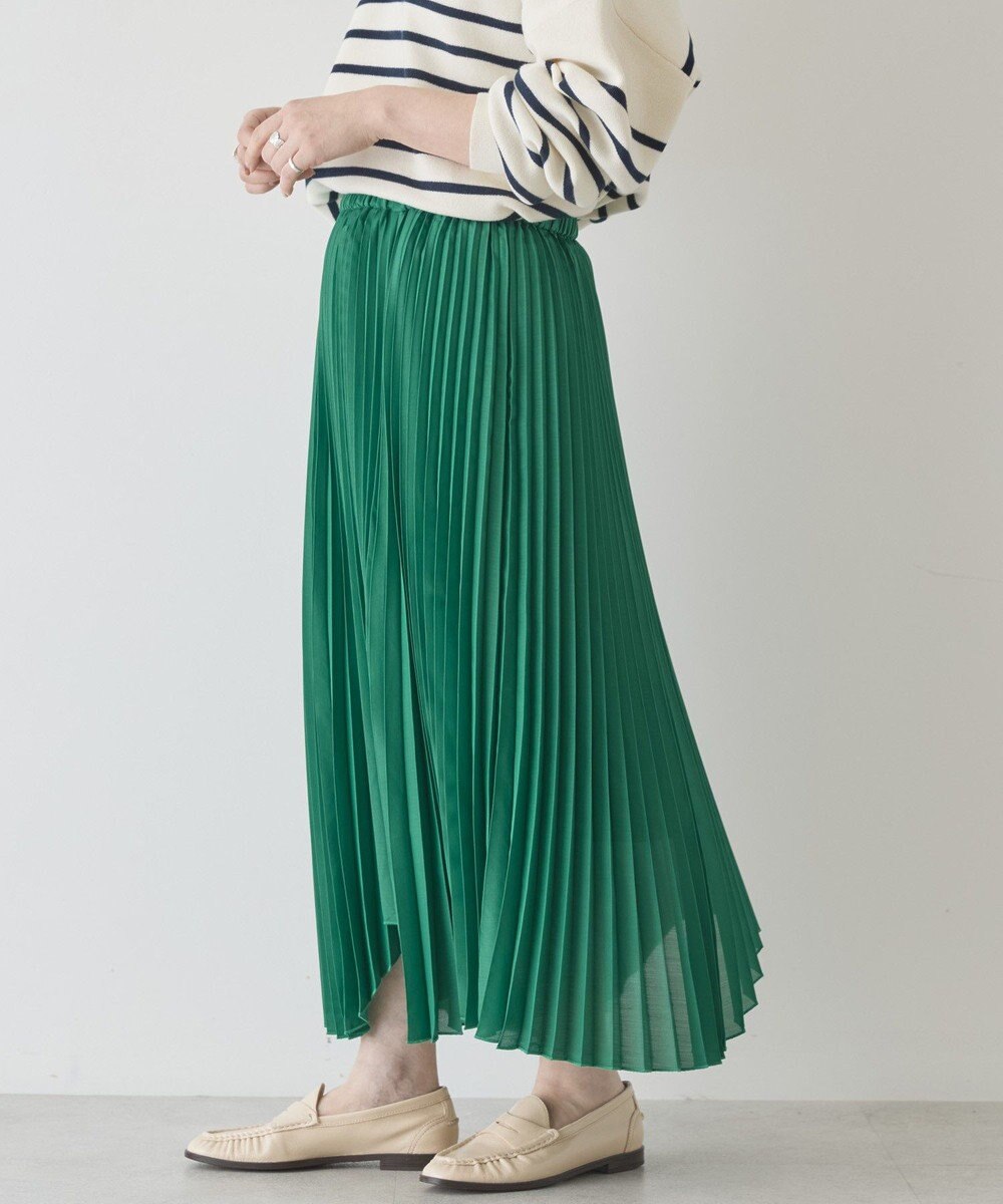AMERICAN HOLIC 【選べる丈】シアープリーツスカート 