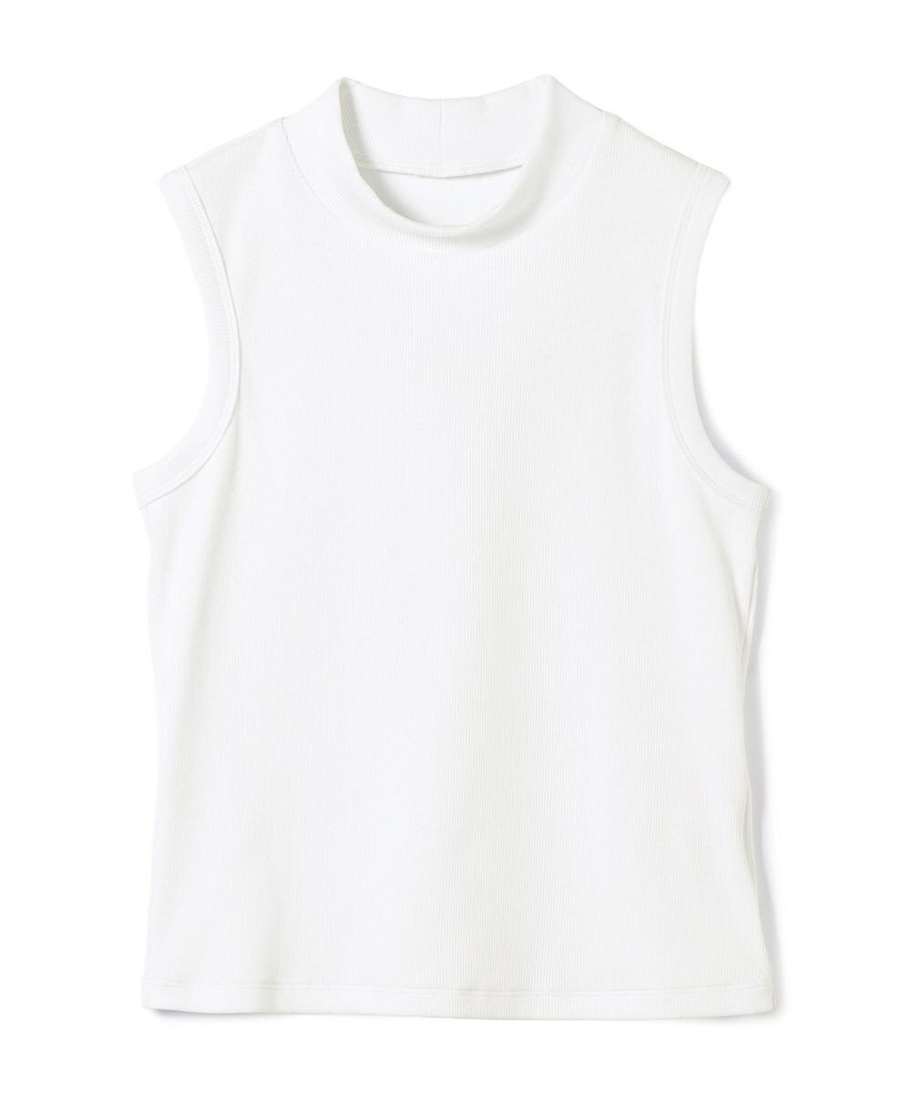Chacott ソフトリブノースリーブTシャツ 