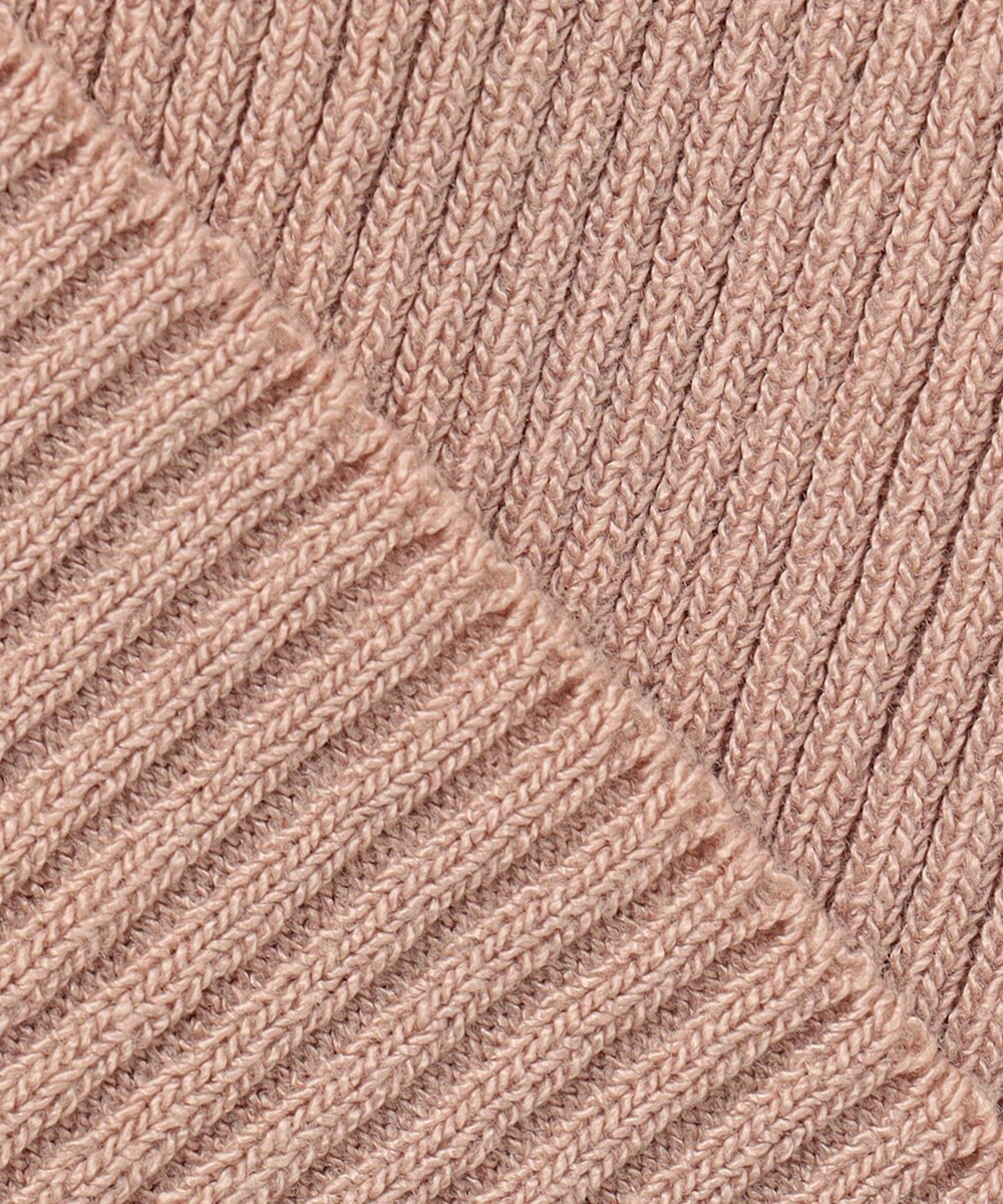 ANY パフスリーブリブニット 