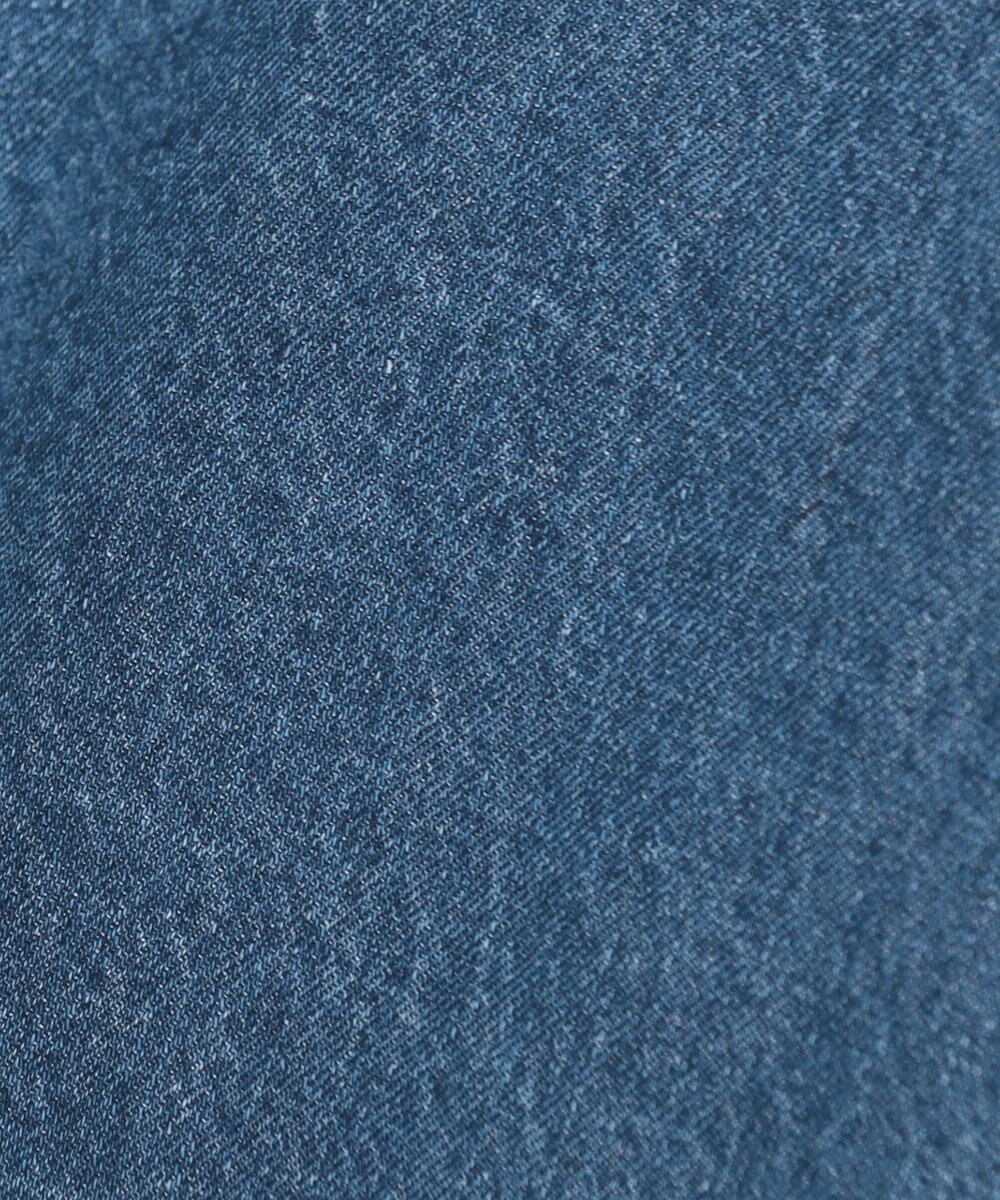 J.PRESS LADIES コットンリネン 7oz デニム シャツ ワンピース 