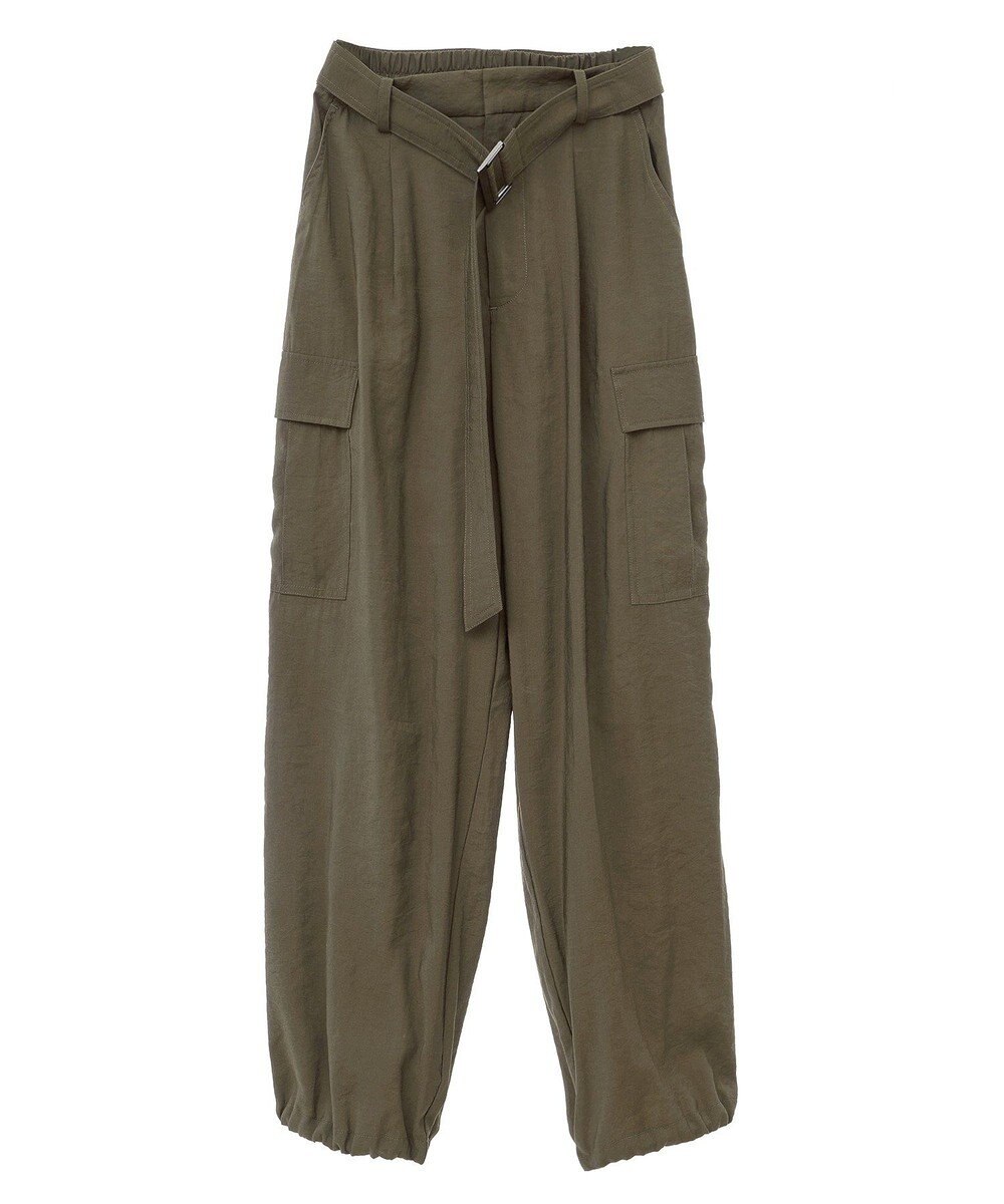 YECCA VECCA ベルテッドカーゴパンツ 