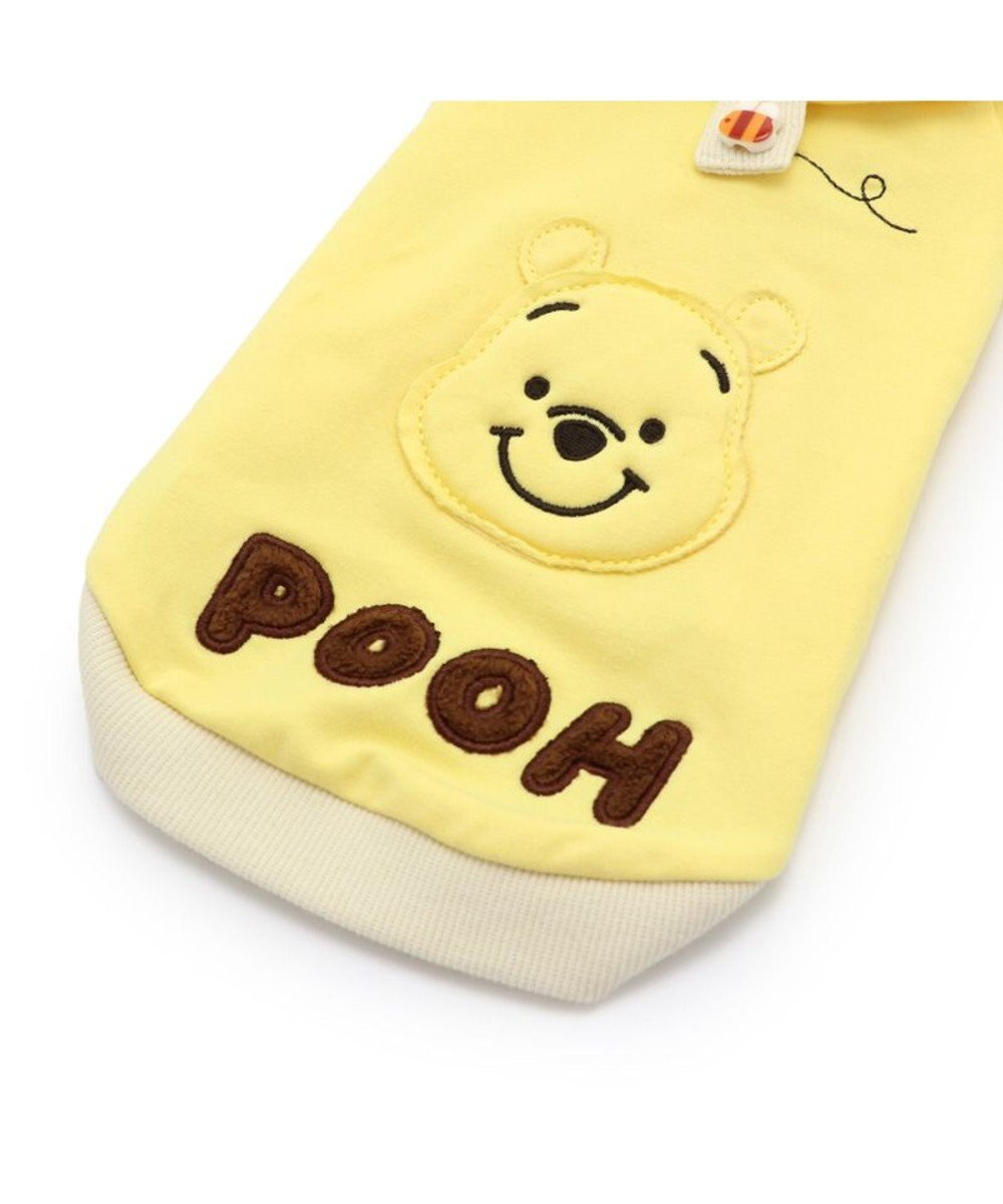 PET PARADISE 犬 服 ディズニー くまのプーさん パーカー 【小型犬】 顔 ワッペン 