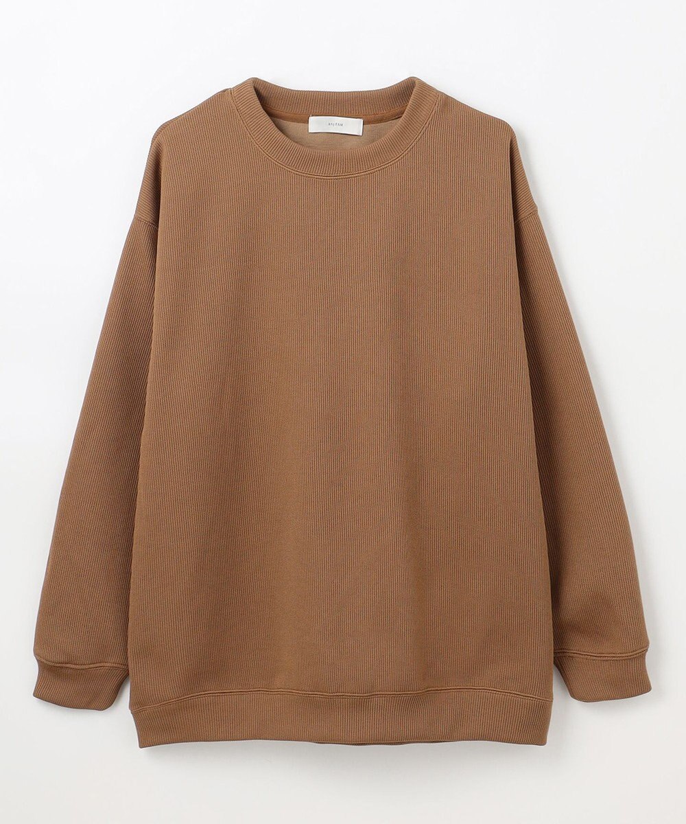 ANY L 【洗濯機可】ダブルフェイスジャージープルオーバー 