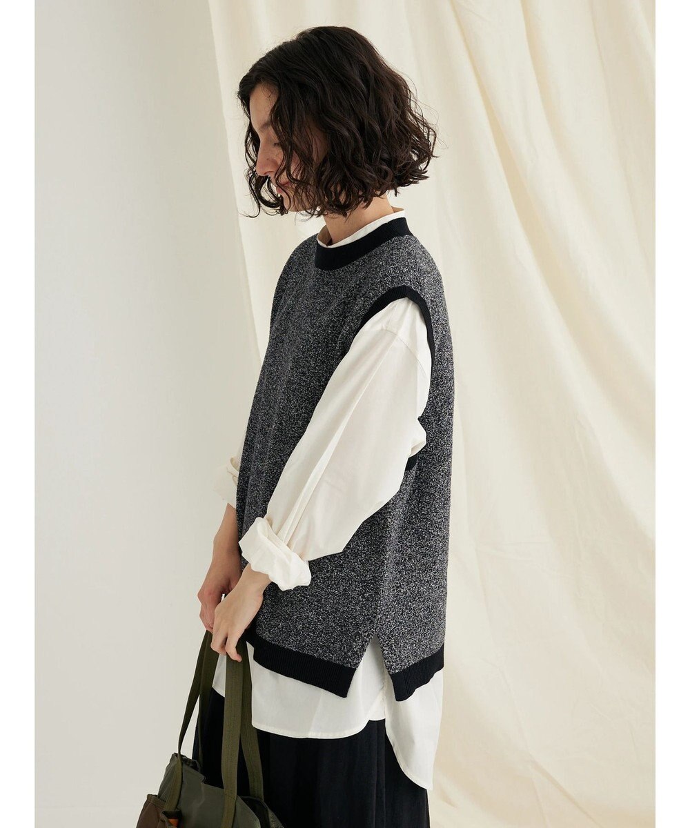 CRAFT STANDARD BOUTIQUE リンクス編みニットベスト 