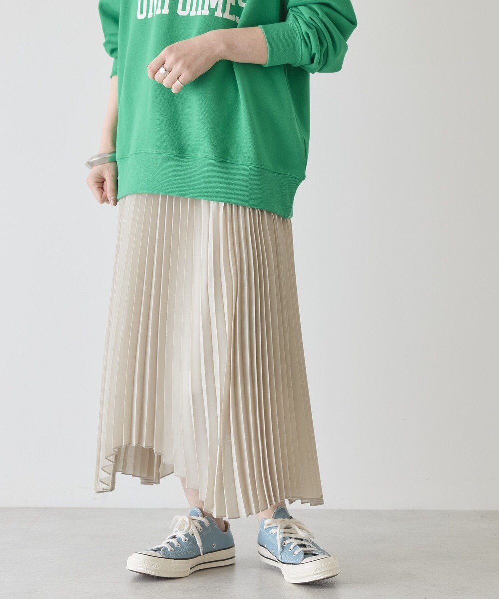 AMERICAN HOLIC 【選べる丈】シアープリーツスカート 