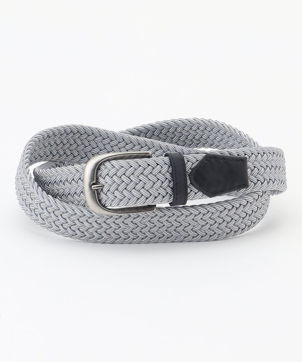 JOSEPH ABBOUD 【キングサイズ・イタリア素材・ストレッチ・日本製】 ストレッチミックスブレイズ ベルト 