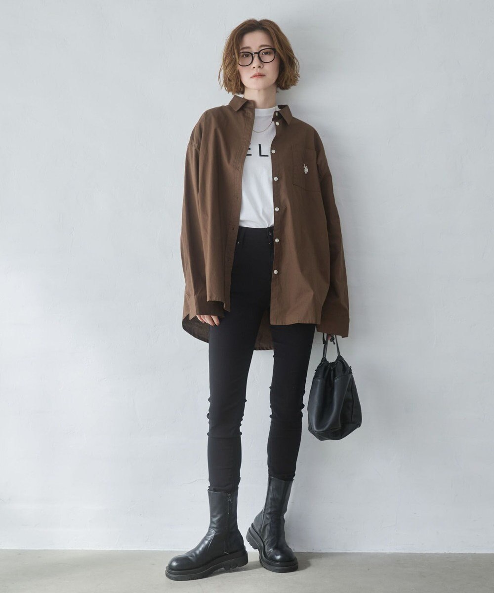 WEGO 【26年春新色登場★】USPOLOBIGシャツ 