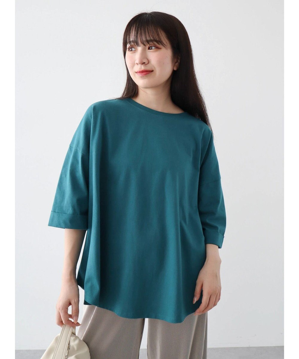 Green Parks インド綿 BIGサイズブロックロゴ半袖プルオーバー 