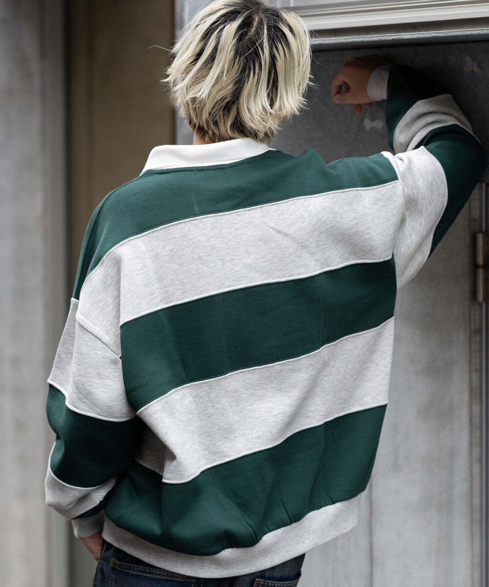 WEGO 【ユニセックス着用ITEM】カレッジロゴラガースウェット 