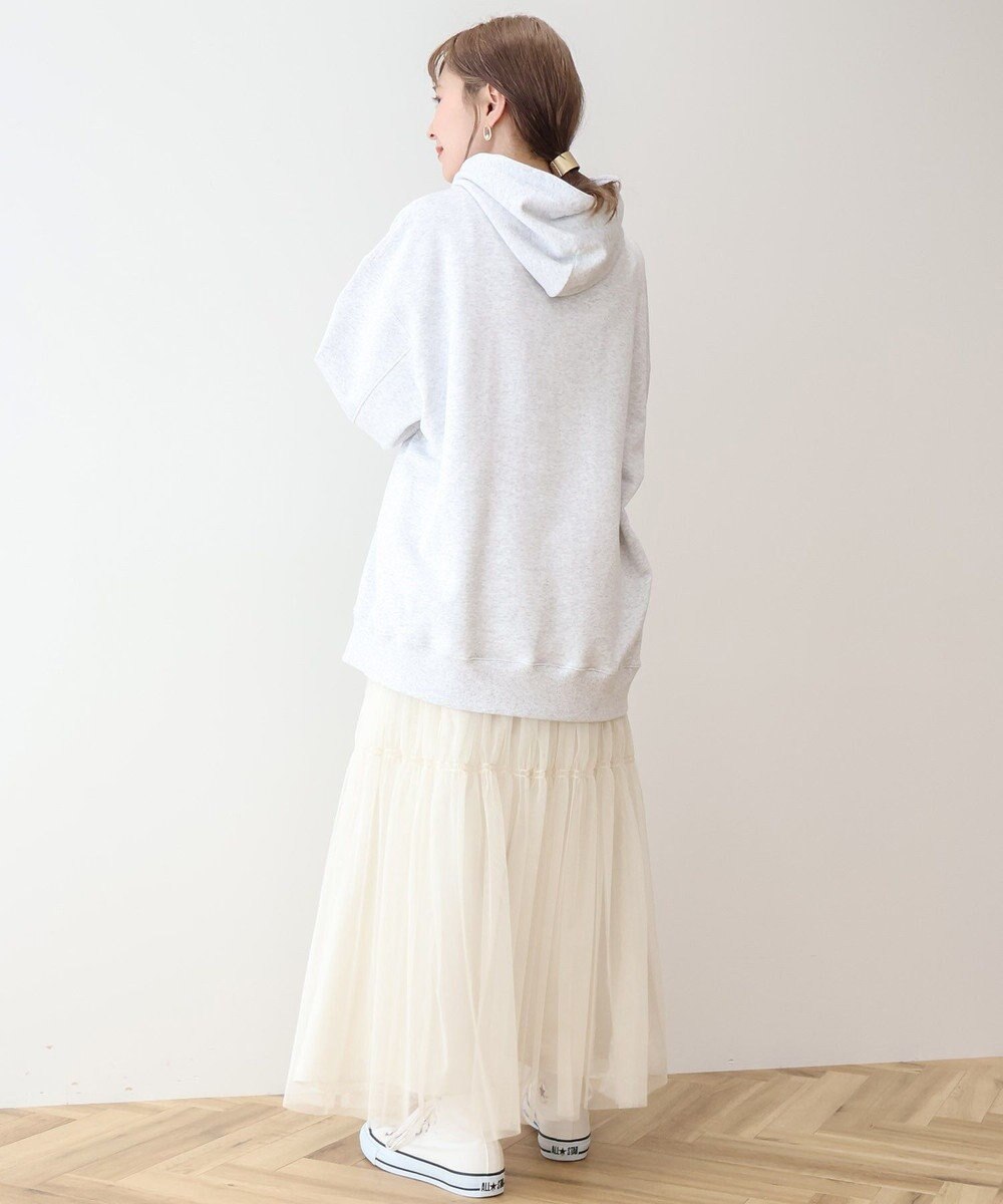 AMERICAN HOLIC フロッキーロゴプリント裏毛パーカー 