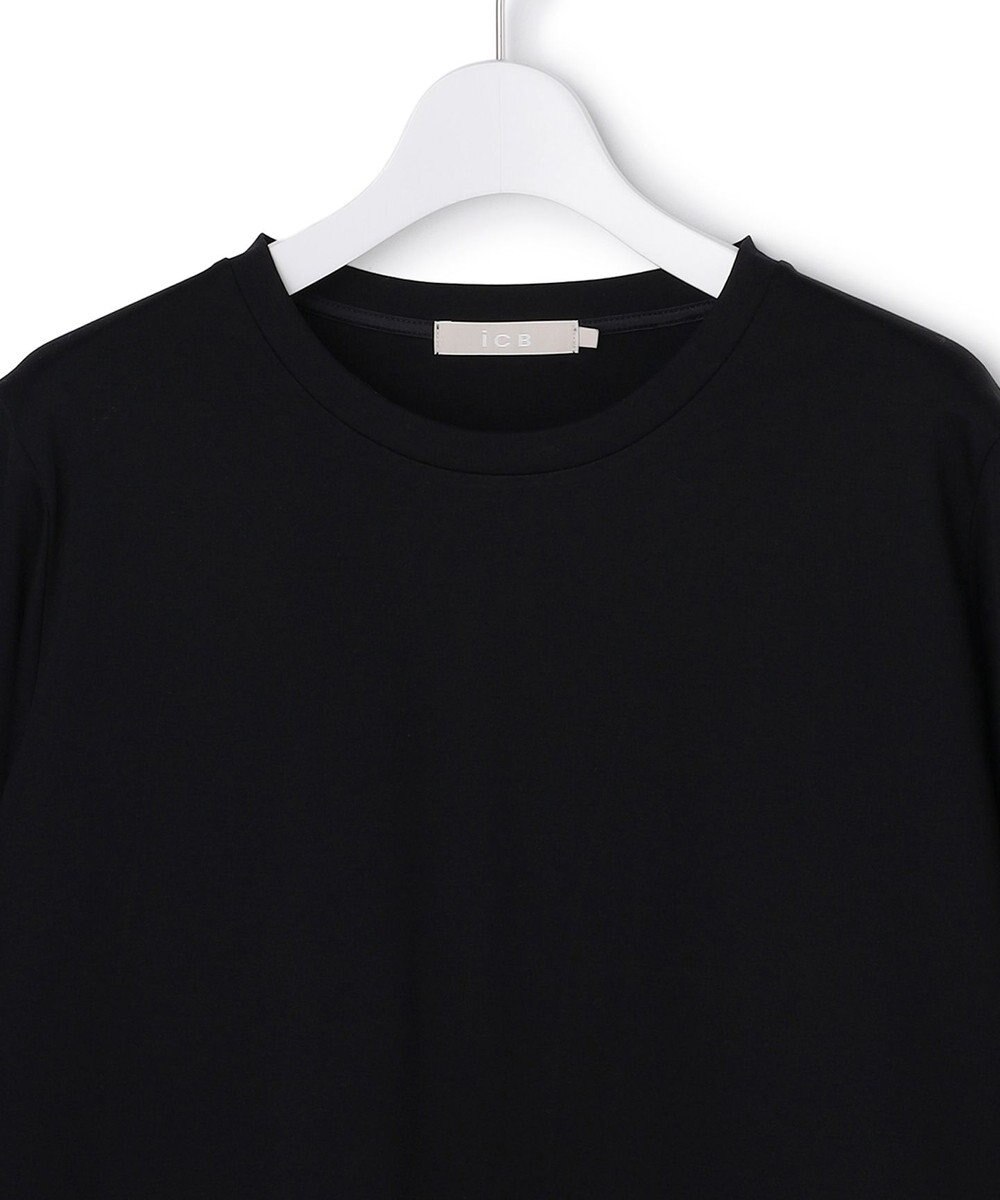 ICB L サテンラッセルコンビ カットソー 