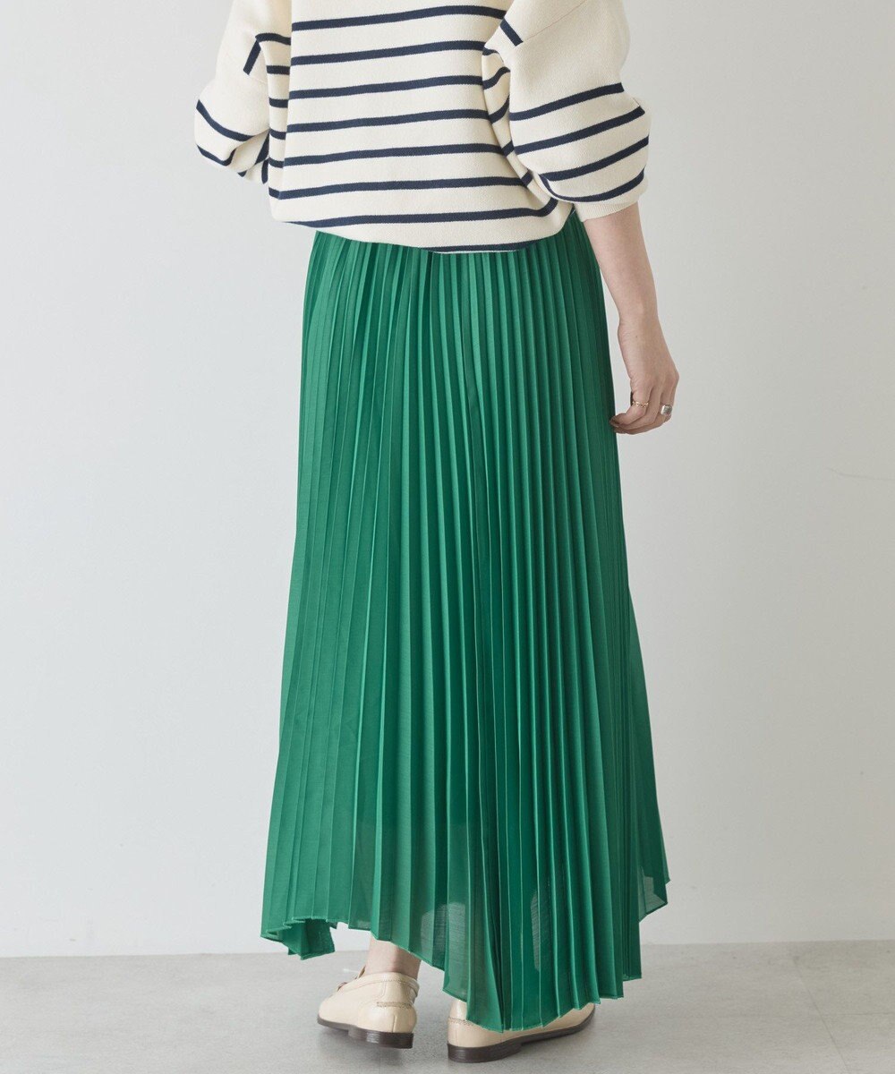 AMERICAN HOLIC 【選べる丈】シアープリーツスカート 