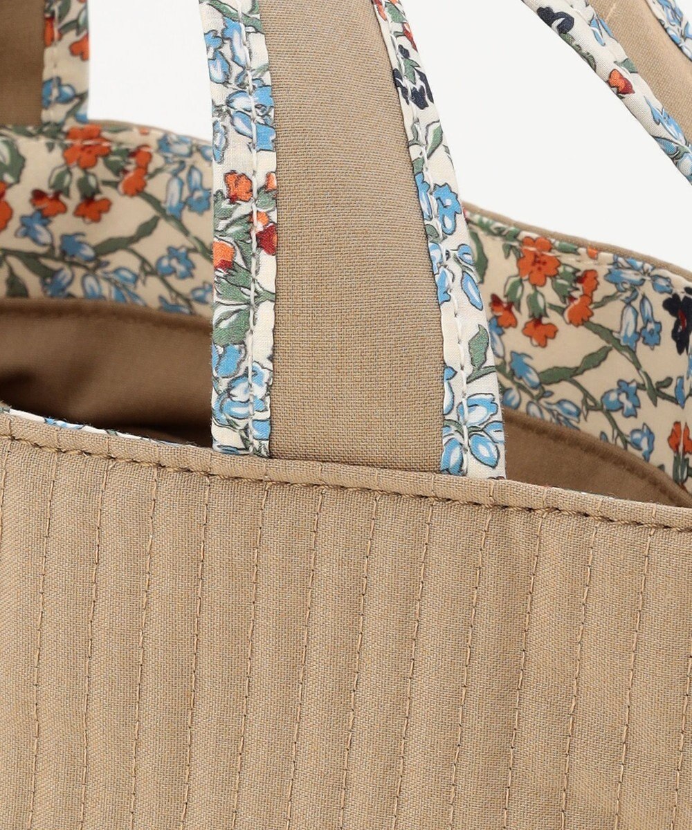 J.PRESS LADIES 【WEB限定カラーあり・リバーシブル】キルティング ミニトートバッグ 