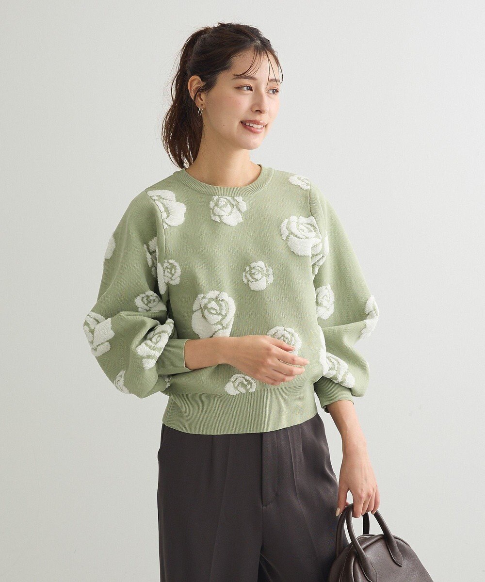 Green Parks ・ｓｗｉｎｇ　ｂｙ　バラジャカードニット 