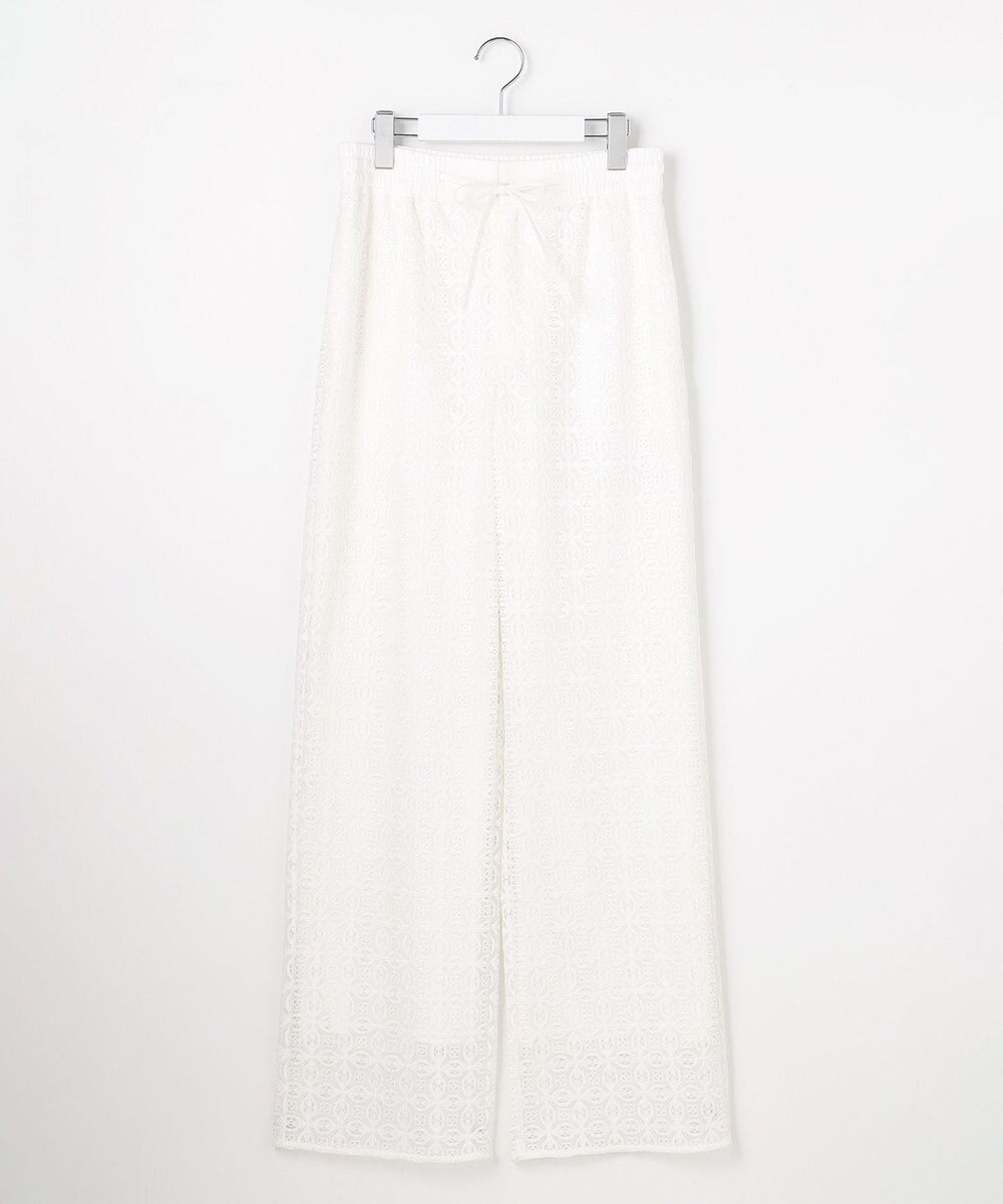 自由区 S ジオメトリックレース パンツ 