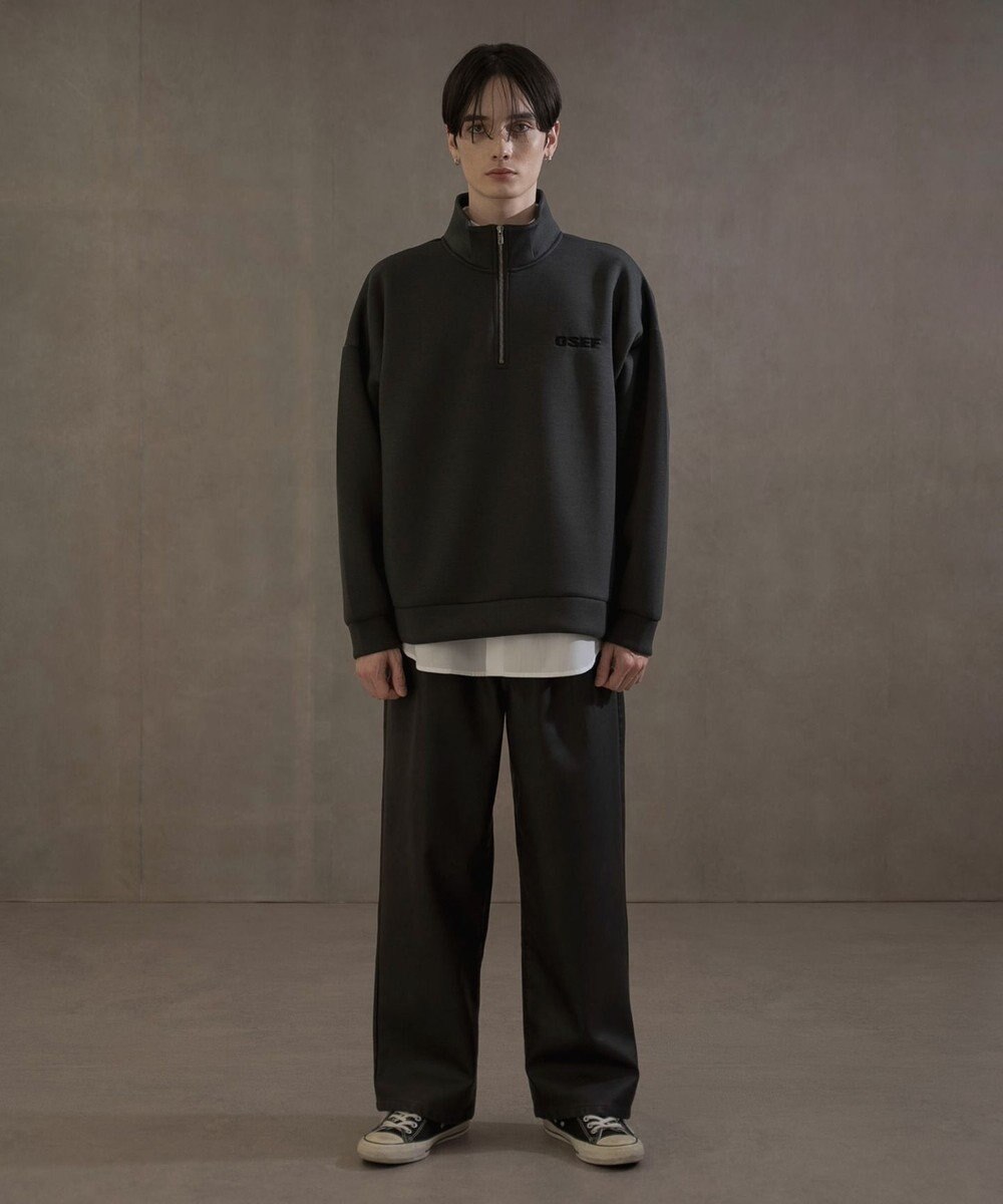 WEGO KEEPWARM　BIGハーフZIPプルオーバー 