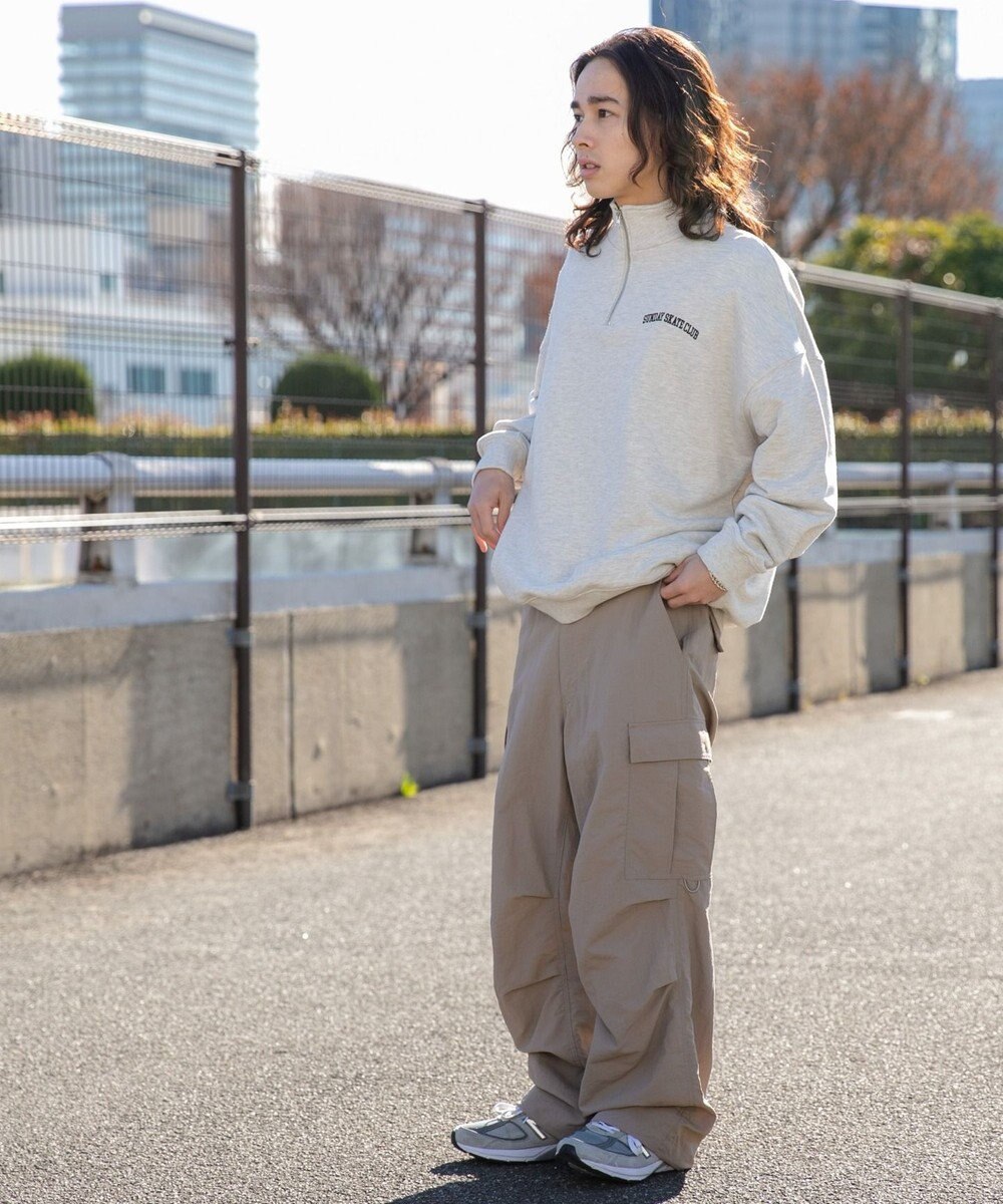 WEGO ナイロンカーゴパンツ 