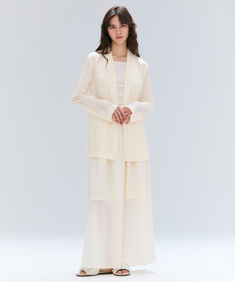 BEIGE， 【洗える/セットアップ対応】SPIGA / ショールカラーライトジャケット 