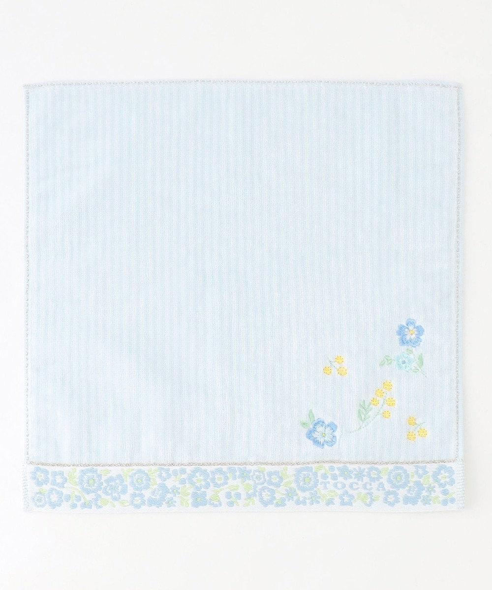 TOCCA STRIPE FLOWER TOWELCHIEF タオルハンカチ 