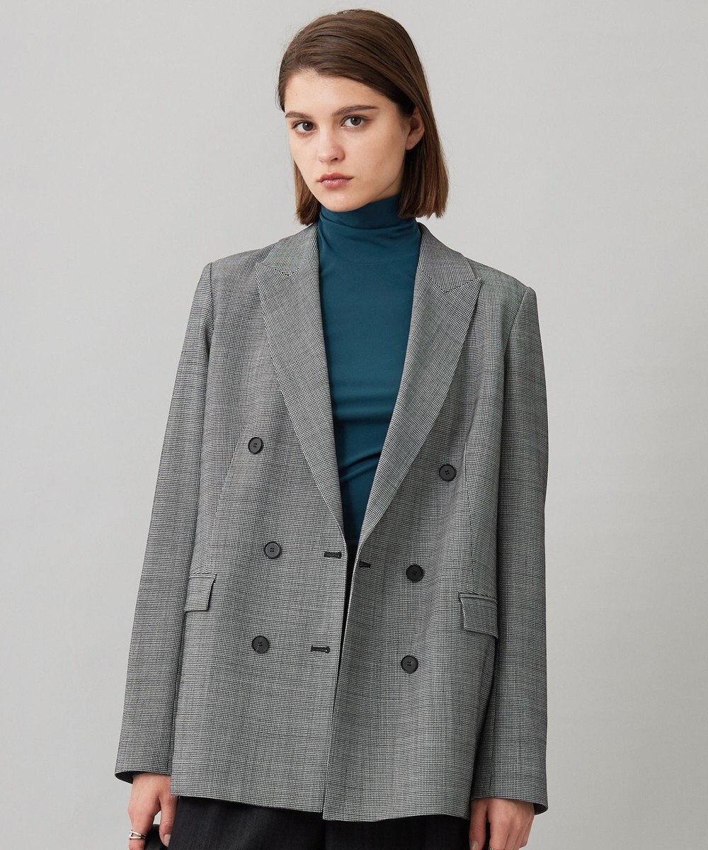 ICB 【洗える】 パウダリーチュール ハイネックトップス 