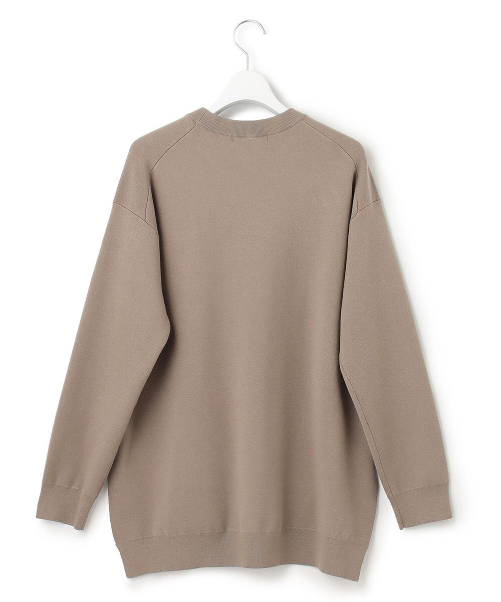 23区 【好評素材につき新型追加】ヴィスコースストレッチ クルーネック ニット 