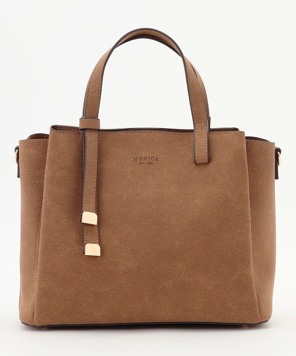 LA BAGAGERIE 【MONICA】ボウタイリボンハンドバッグ 