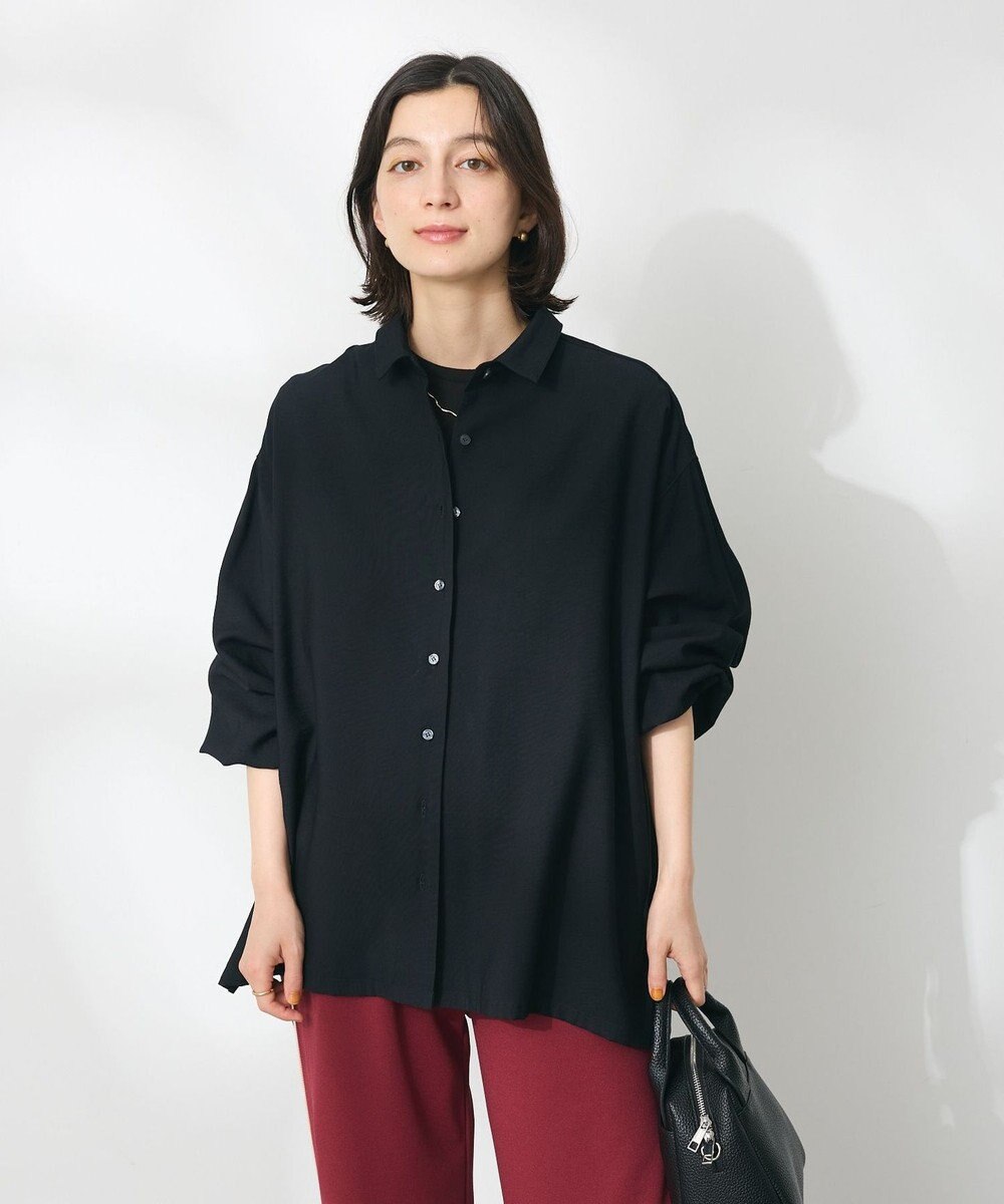 CRAFT STANDARD BOUTIQUE バックプリーツシャツ 