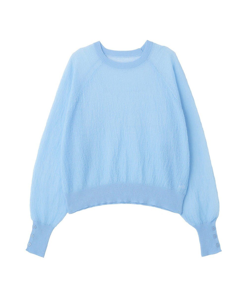 CRAFT STANDARD BOUTIQUE ジョーゼットシアーニットプルオーバー 