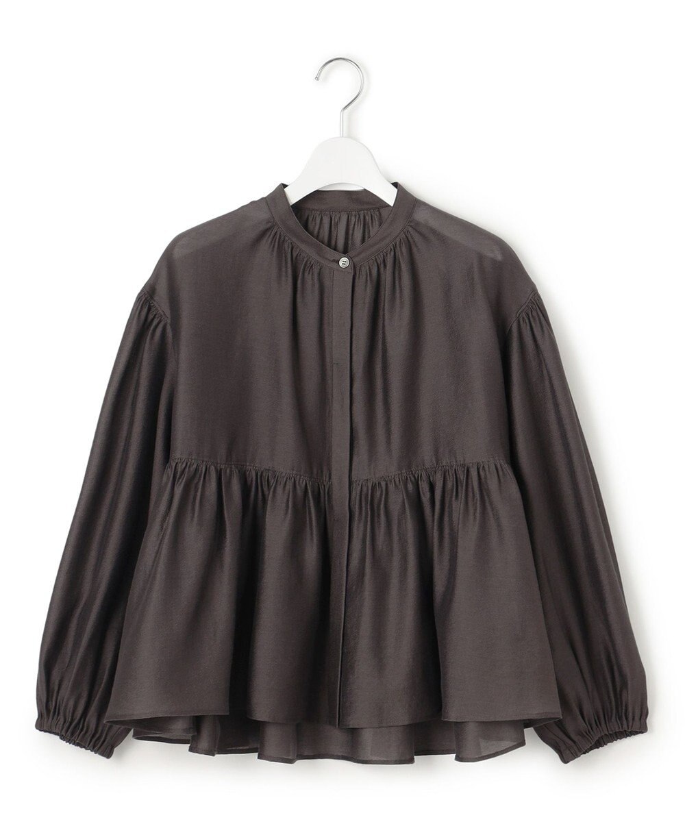 23区 【WEB&一部店舗限定カラーあり】ソフトオーガンジー ボリューム ブラウス 