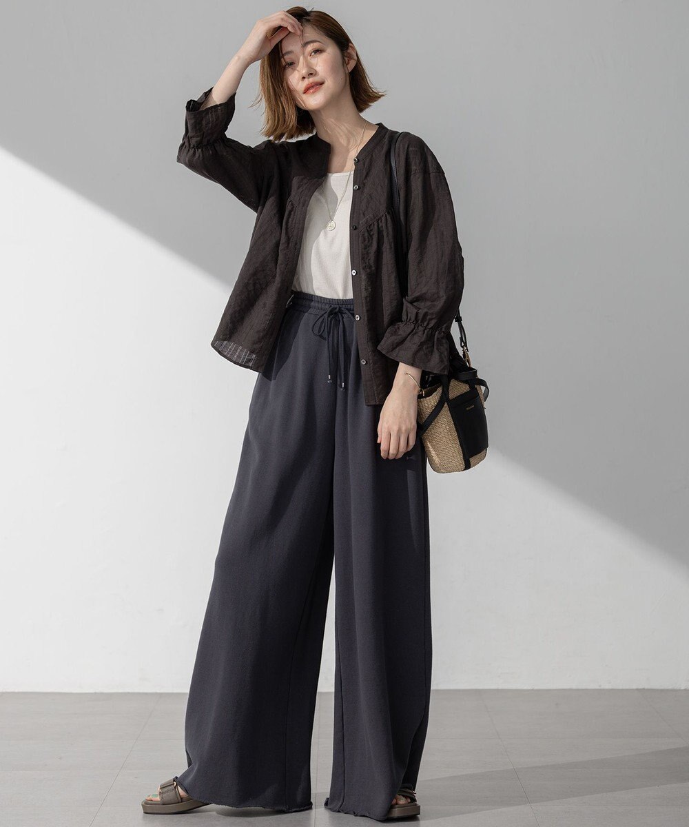 23区 【SLOW/一部店舗限定】ハイゲージテリー スウェット パンツ 