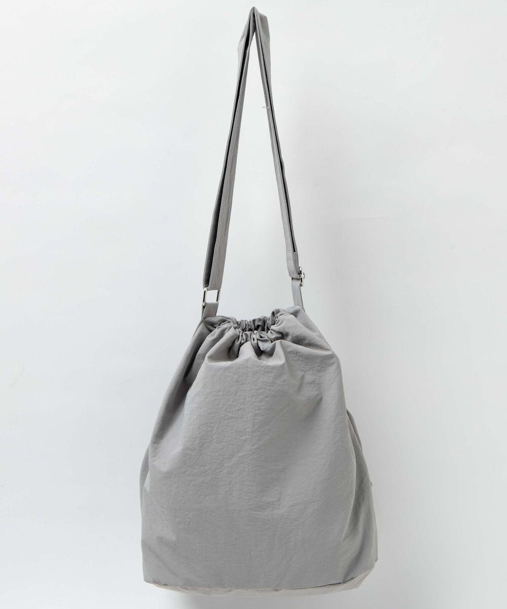 WEGO ナイロン巾着ショルダー 