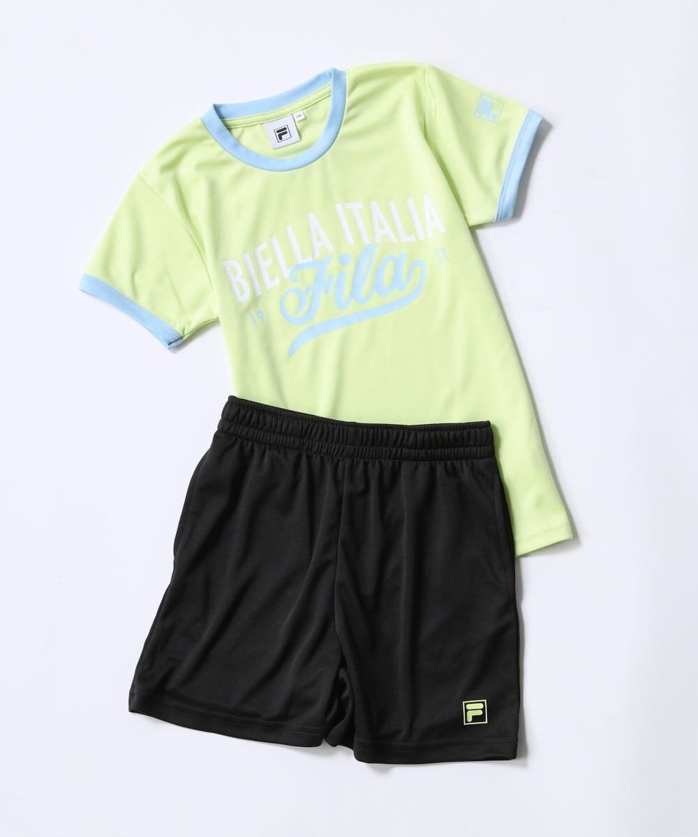 OP／FILA 【FILA】Tシャツ＋ハーフパンツ　セットアップ 