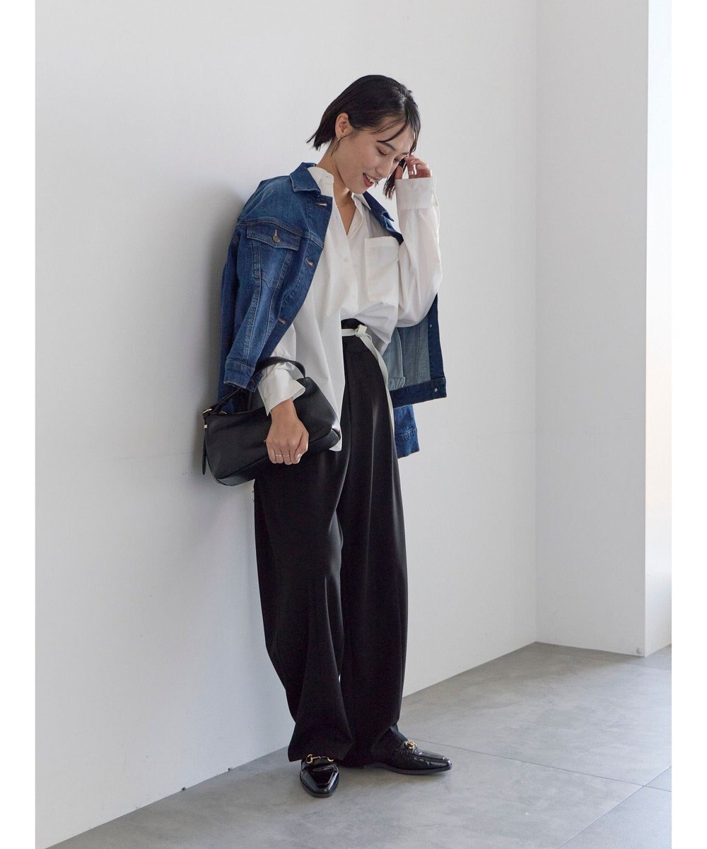 Te chichi ポイント刺繍シャツ 